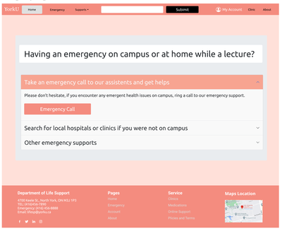 【学校作业】UI/UX设计-约克大学官网设计作品征集